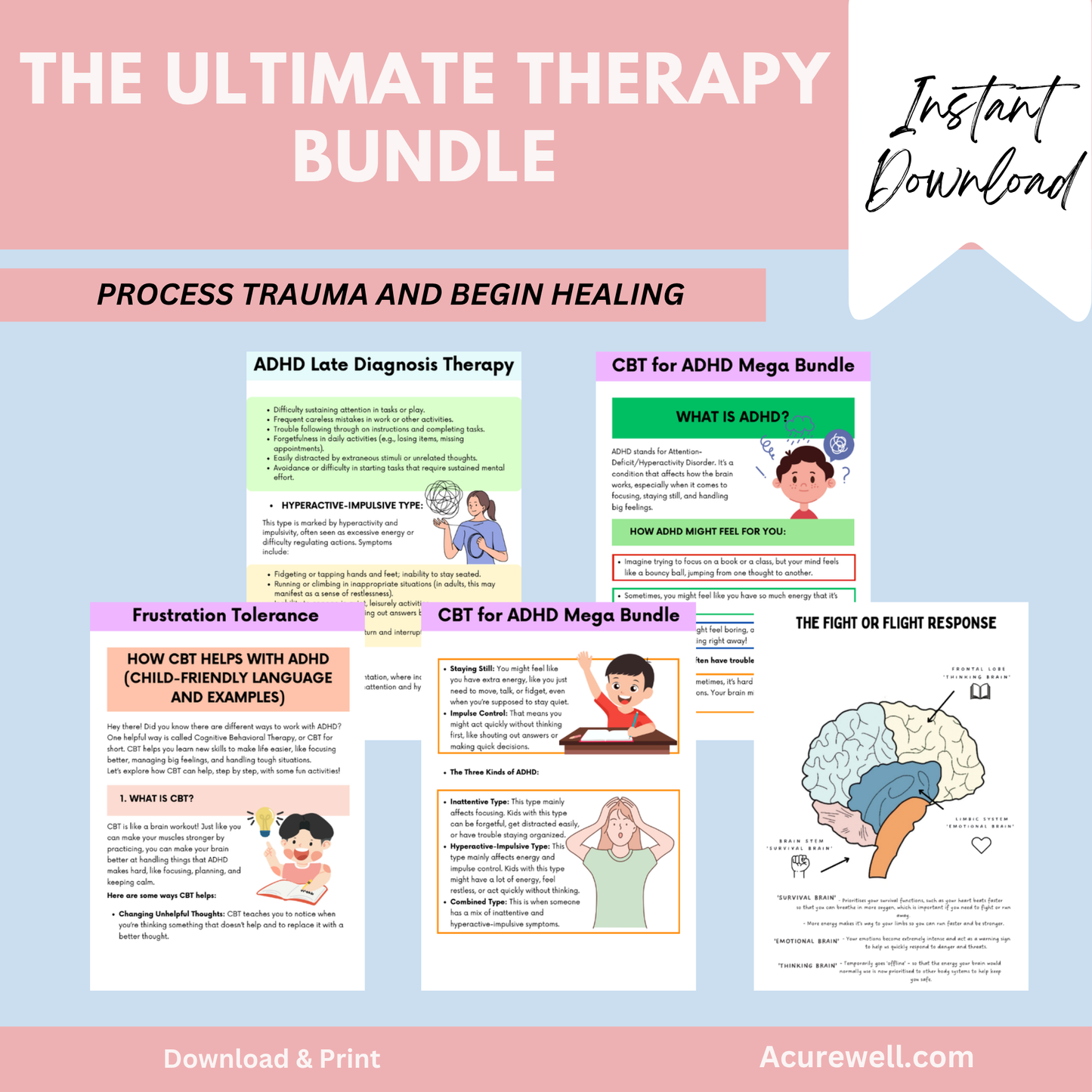 200+ Therapy Bundle